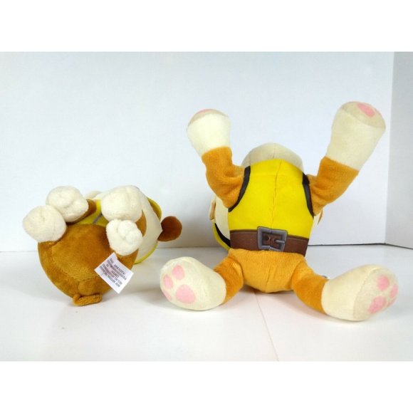 PAW PATROL Rubble 7" Pirate + 6" Worker Rubble+ 9" Police Girl Stuffed Plush Toy - Picture 7 of 12